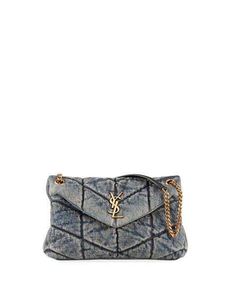 ysl mini sling bag|ysl denim bag small.